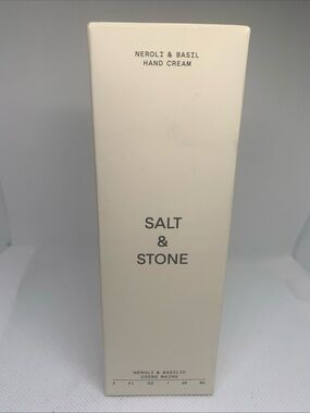 Salt & Stone Neroli & Basil Hand Cream — 2 Fl Oz NIB